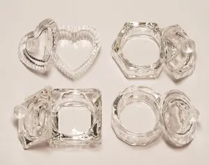 Glass Cup for Liquid Powder Dapen Dish Bowl