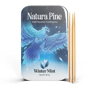 Winter Mint Toothpicks