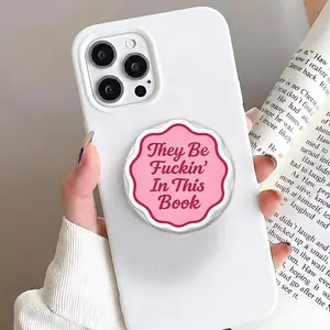 Book Lover MagSafe Phone Grip, Spicy Romance Reader Accessory, Cute Chibi Dark Romance Griptok, Trendy EReader Case Stand Gift