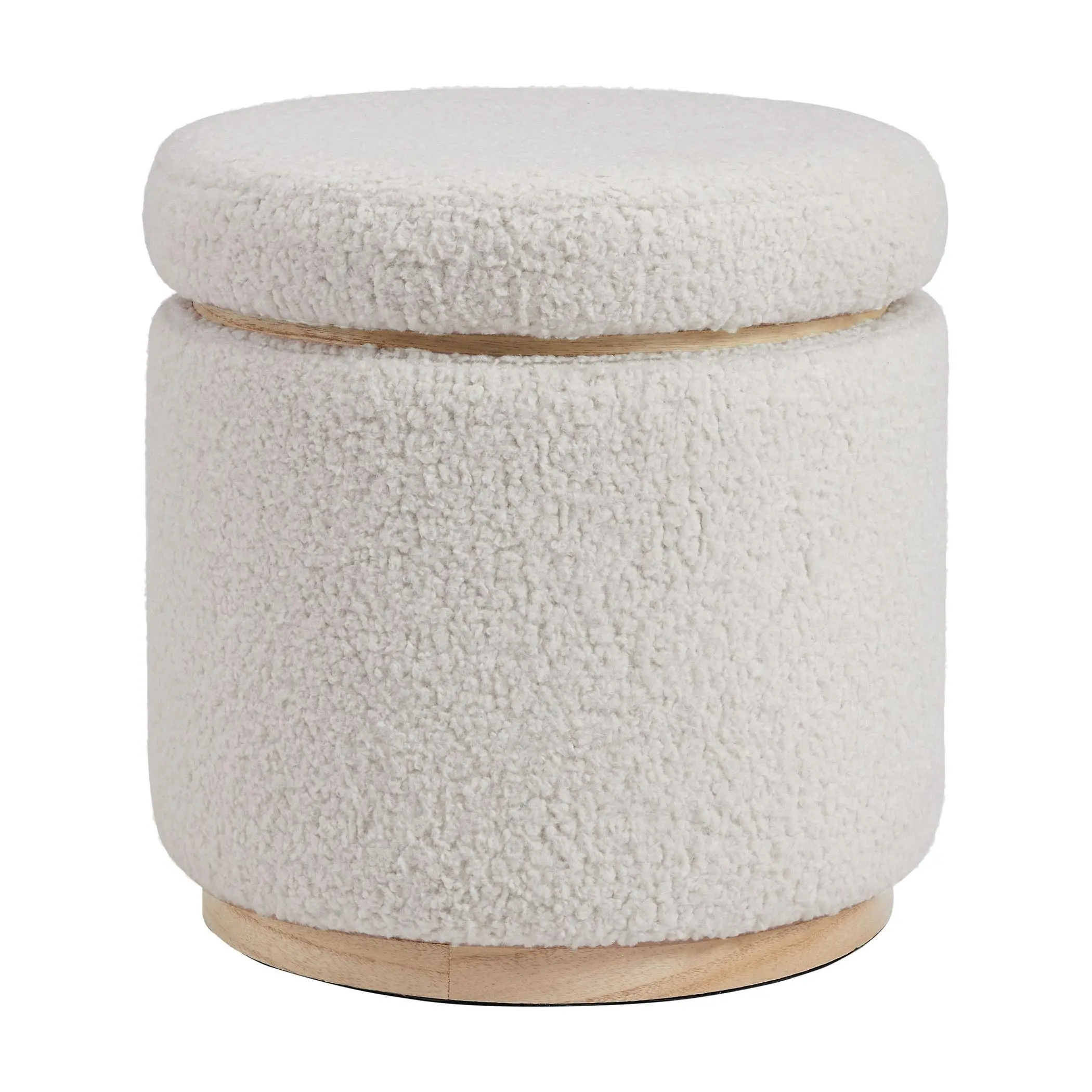 Linon Home Goldie Storage Ottoman