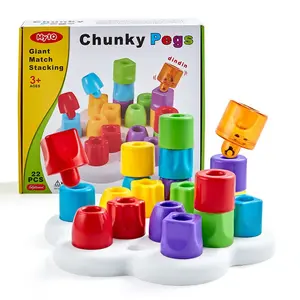 Shape Recognition and Logic Thinking Educational Toy for Kids, Fun Stacking Screw Game for Early Learning Development