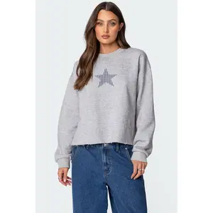Gingham Star Sweatshirt Gingham Star Sweatshirt