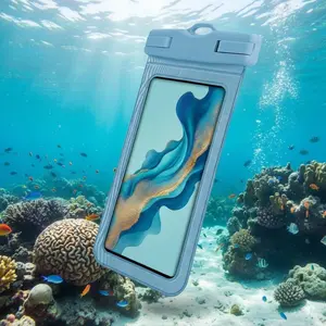 Waterproof Phone Pouch for iPhone 16 15 14 Pro Max & Samsung Galaxy S23 S22 - Up to 7.2 Inch - Universal Watertight Dry Bag Case with Lanyard for Swimming, Diving, Beach, Snorkeling, Outdoor Activities and Travel Swimming Accessories