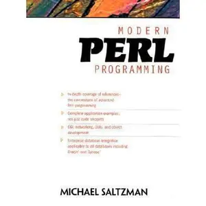USED-Modern Perl Programming by Michael Saltzman (Paperback)