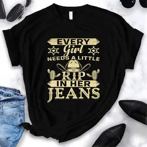 Every Girl Needs A Little Rip In Her Jeans  2T-Shirt