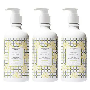 Beekman 1802 Vanilla Absolute Goat Milk Hand & Body Wash 3-pack