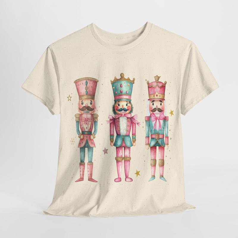PINK NUTCRACKER CHRISTMAS UNISEX TSHIRT