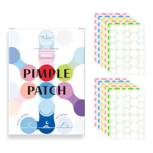 Shine Circle Box Acne Cover Patches, Pimple Patch, Hydrocolloid Patches, Acne Spot Treatment, Acne Clearing Products, Transparent Skin-Friendly Material, Clean Skin Coverage, Perfect for Makeup, 432pcs