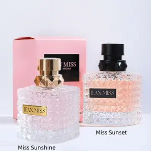 Sunshine Miss Women's Eau de Parfum 100ML Long-Lasting Luxury Floral Rose Fragrance Eau Perfume Rose Scent Ideal for Daily Use Date Party Valentine's Day Gift for Girlfriend