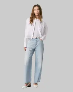Miramar Terry Sofie Ankle Length Pant Meadowblue