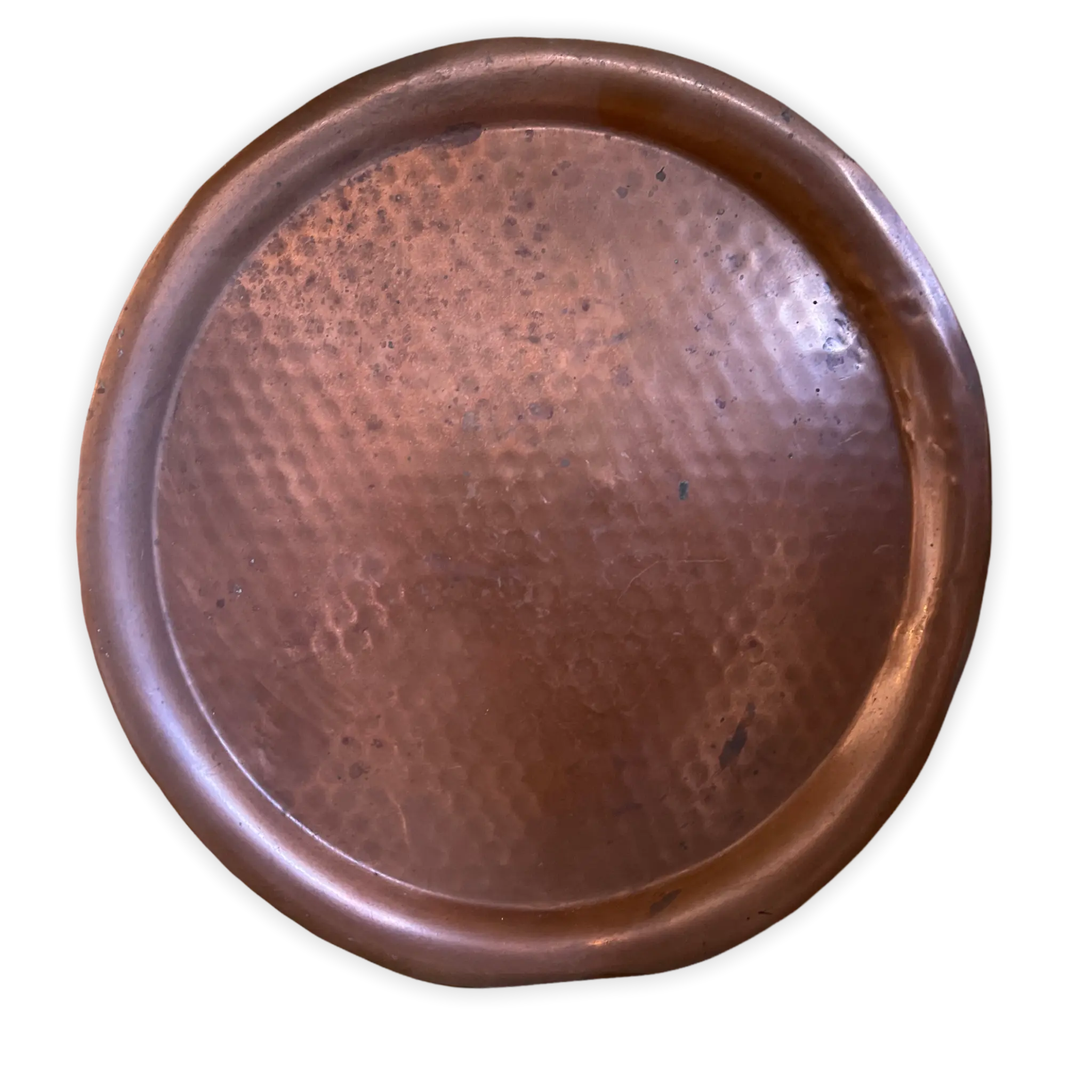 Hammered Copper Plate