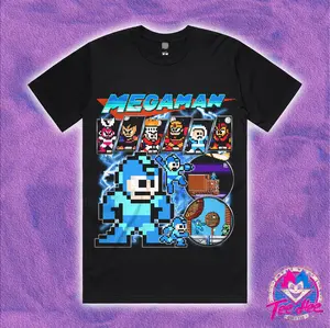 MegaMan8bit Graphic Tee, Unisex, Trend Shirt Gift