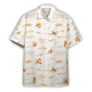 Gearhumans 3D Arcanine Evolution PKM x Hawaii Custom Hawaiian Shirt