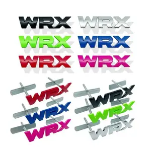 Car Trunk Front Grille Emblem Sticker for Subaru WRX Logo Emblem Auto Badge Decal Styling Exterior Accessories