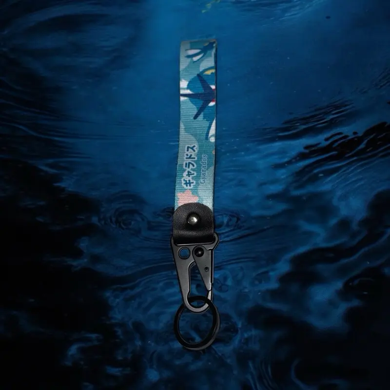 Japanese Gyarados Wrist Lanyard with Clip, Ideal for Everyday Activities, Lightweight Design, Versatile Use