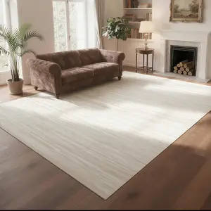Washable Rugs 8x10 Area Rugs for Living Room,Bedroom,Dining Room- Large Ultra Soft Faux  Retro Carpets,Non Slip&Non-Shedding Low Pile  Carpet for  Office