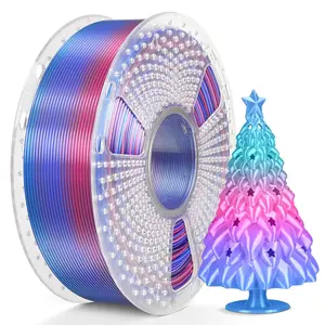 Sunlu Rainbow/Gradient Silk PLA-PLUS Filament 1.75mm 1kg, Dimensional Accuracy +/- 0.02mm
