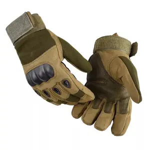 Padded Cycling Gloves for Men & Women - Breathable PU Leather Bike Gloves with Shock Absorption & Anti-Slip Grip - MTB, Road Biking & Commuting