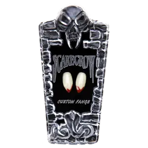 Scarecrow Blood Tipped Deluxe Custom Fit Fangs