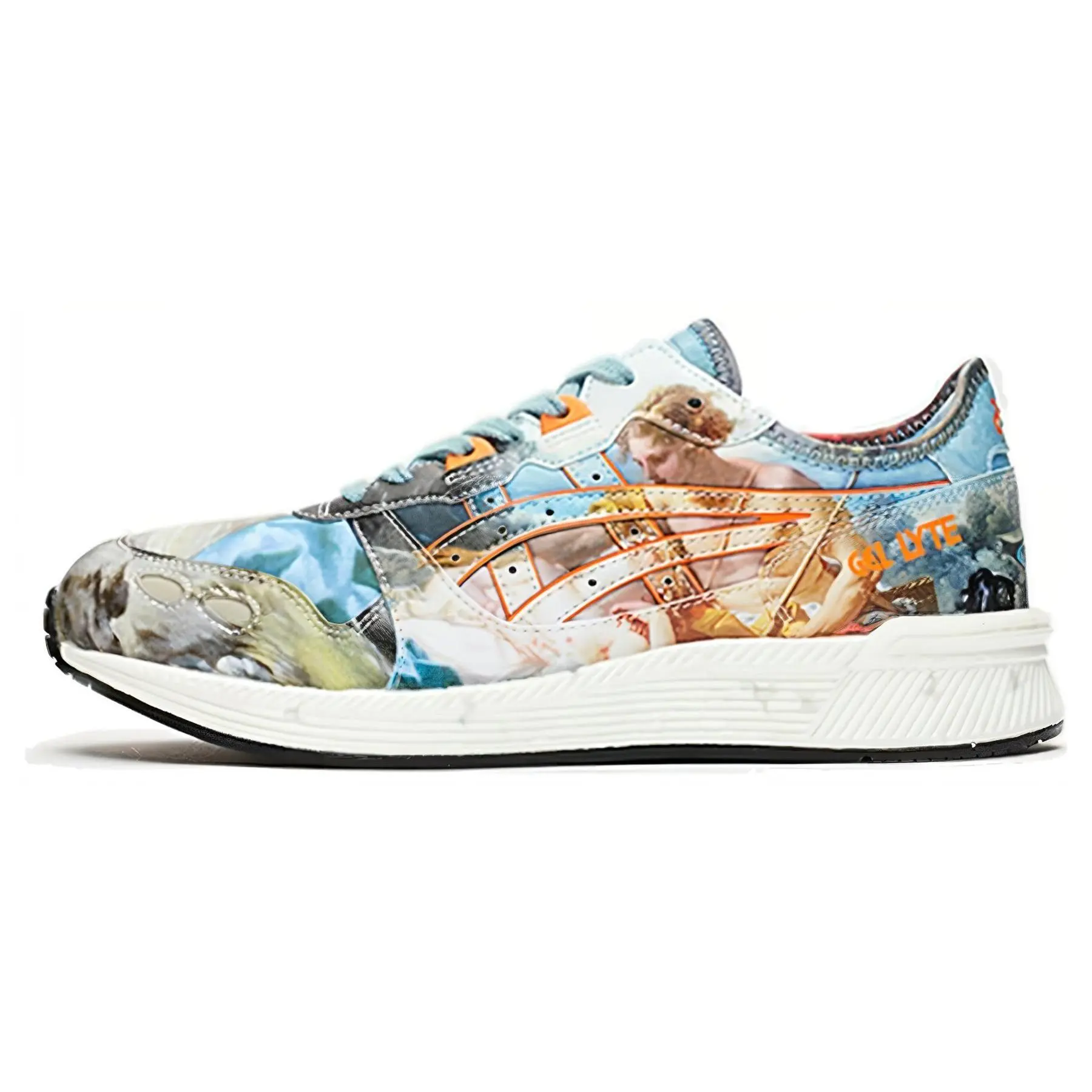 Men's ASICS Hyper Gel Lyte x Vivienne Westwood Collaborative Casual Trainer - Lace-Up, Round Toe, Comfortable, Casual Wear, Athletic Footwear