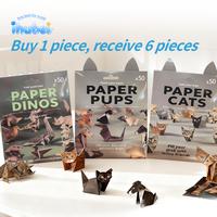 Origami Cats Dogs Dinosaur Kit 150 Sheets