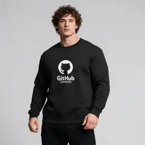 19-Streetwear crewneck for music festivals — pure vibe only 	Long-sleeve crewneck sweatshirt-suaigozi Menswear Hoodie Tops Pullover Wetsuit Biker