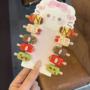 Summer Vibe Alert: Popsicle Hair Clips