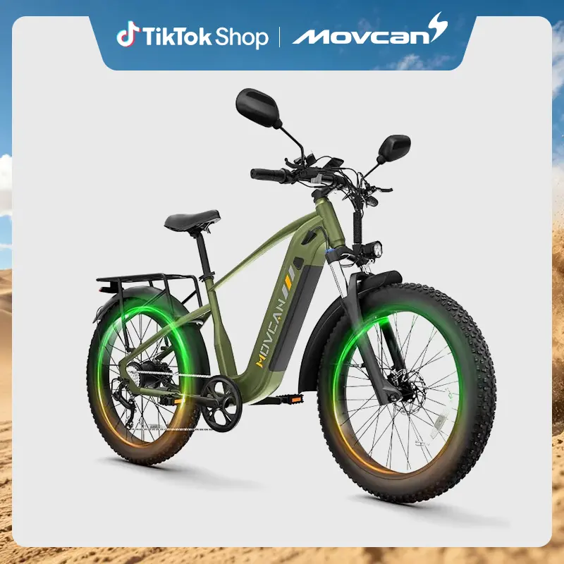 EB60 Electric Bike for Adults,2000W Motor Peak 2500W Up to 35MPH,26" Fat Tire Ebike,48V 20.8AH Hidden Battery,90Miles,7 Speed Gear Hydraulic Brake Electric Mountain Bicycle