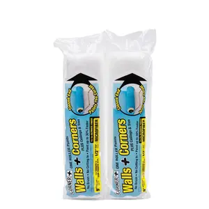 2-Pack | Corner + Roller | 9’ 1/2’ Nap Microfiber | the only roller that paints walls & corners! Great for Smooth Walls! Paint house painting fixxer upper