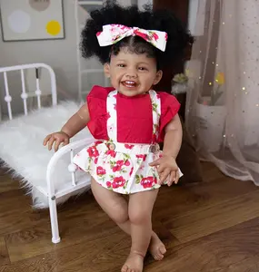 Realistic Vinyl 24" Reborn Doll Toddler with Birth Certificate, Baby Bottle, Clothing, and Diaper