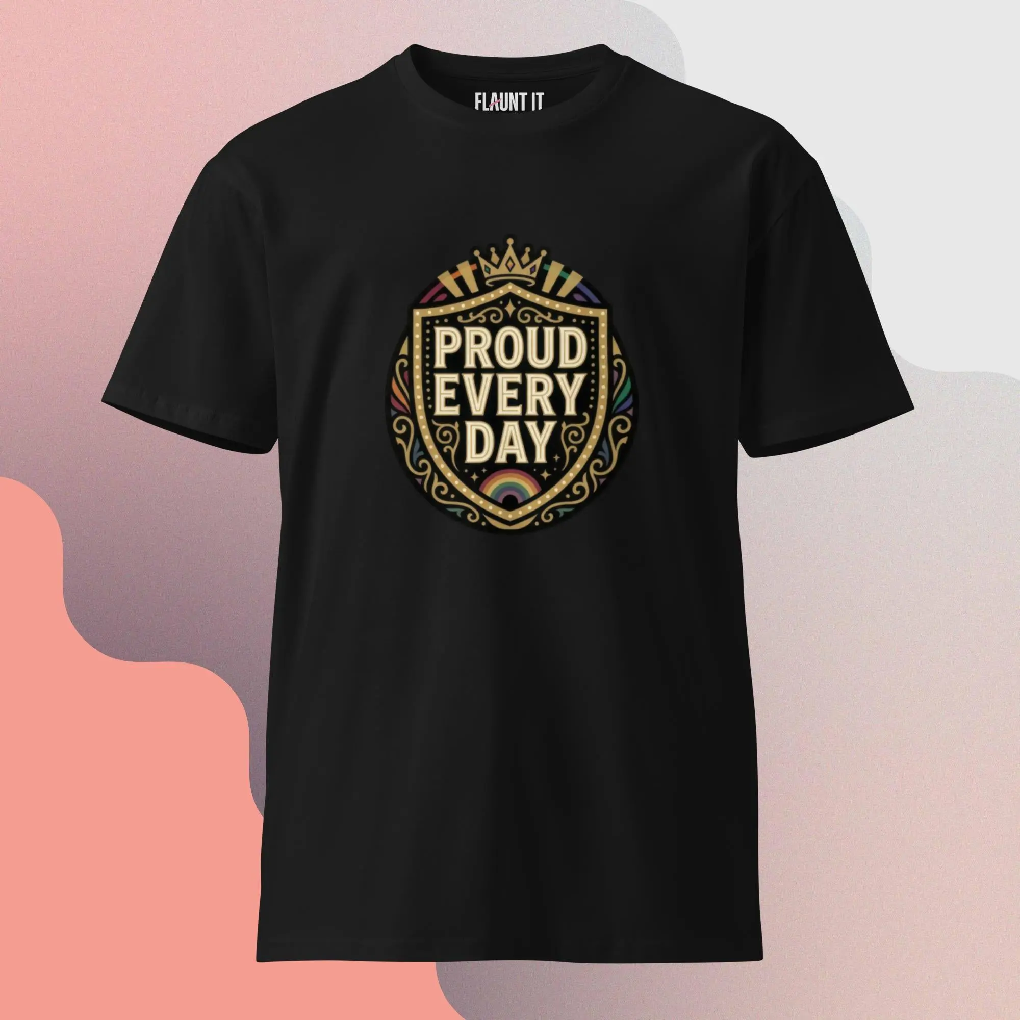 Proud Every Day Cabaret Crest Tee