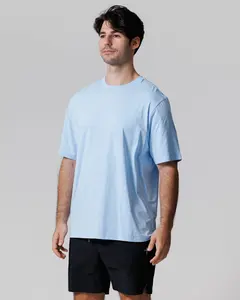 Core Oversized Tee - Sky Blue