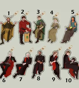 10 Ops Different A Knight of the Seven Kingdoms Acrylic Keychains