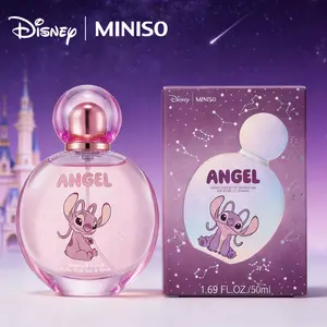 Miniso Disney Lilo&Stitch Stellar Walk-Angel Experiment 624 Eau de Parfum 50ml Almond Orris Musk Floral Spicy Clean Vegan Cruelty Free Perfume sweet fruity floral scent