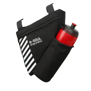 Triangle Cycling Bicycle Bike Bag Front Tube Frame Bottle Bag Mountain Pouch