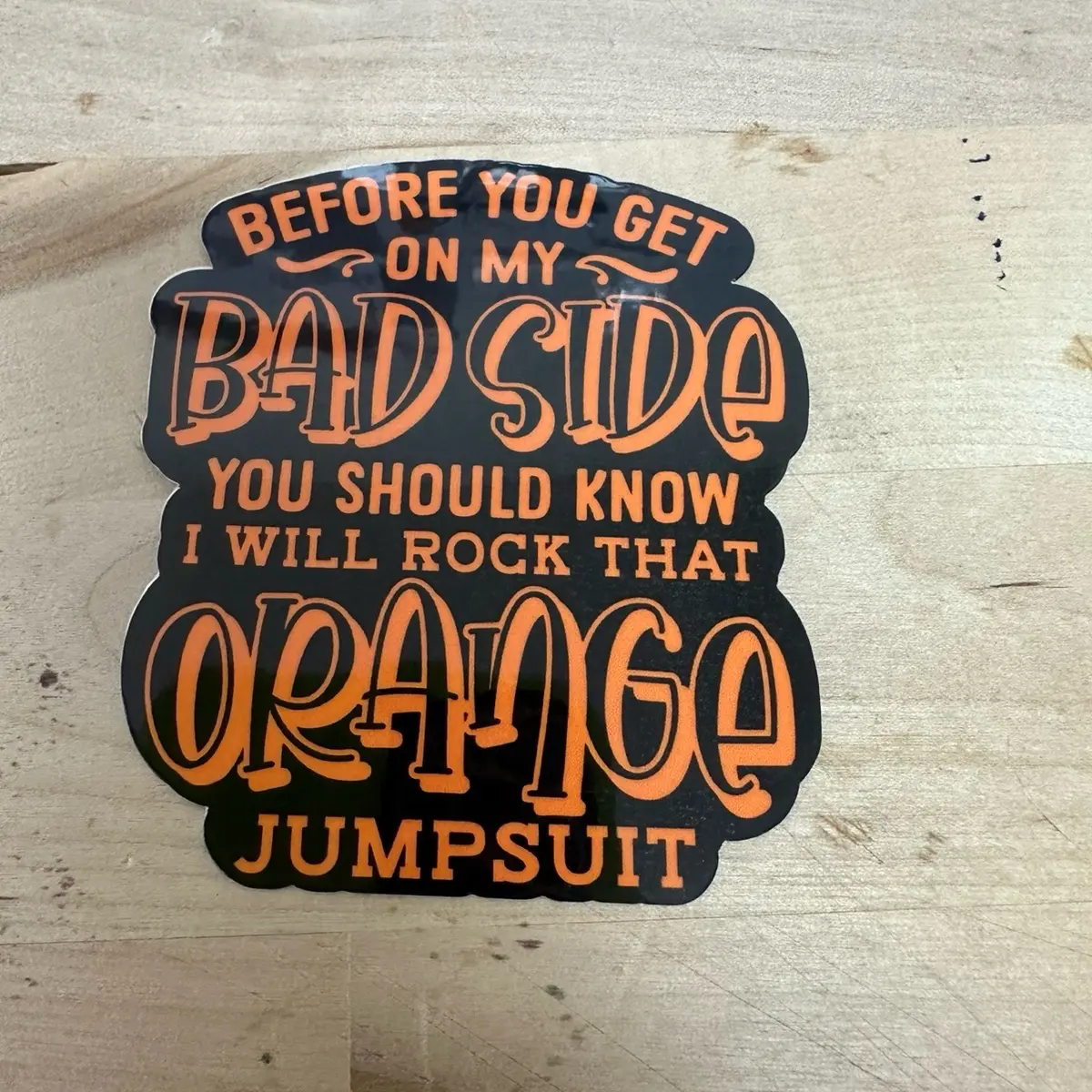 Sassy sticker