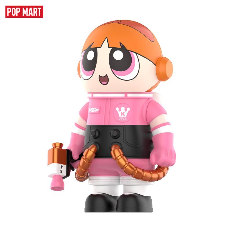 POP MART MEGA SPACE MOLLY 400%+100% THE POWERPUFF GIRLS-Blossom