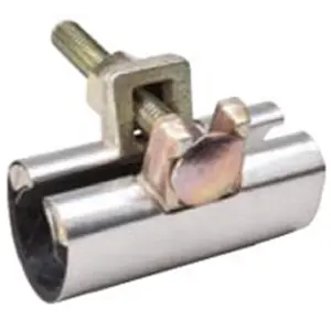 212 MAIN 3 in. Type 430 SS Single Bolt Pipe Repair Clamp, Stainless Steel, Leak Fix for Scooters Equipment (Sports & Outdoor Fitness Use), Max Operating Temperature Compatible
