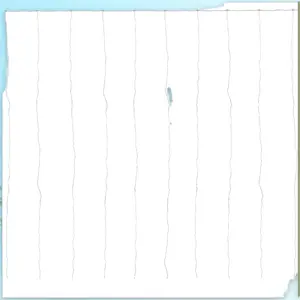 Northlight LED Multi-Function Micro Fairy Curtain Christmas Lights - Warm Whe - 10' Clear Wire - 300ct