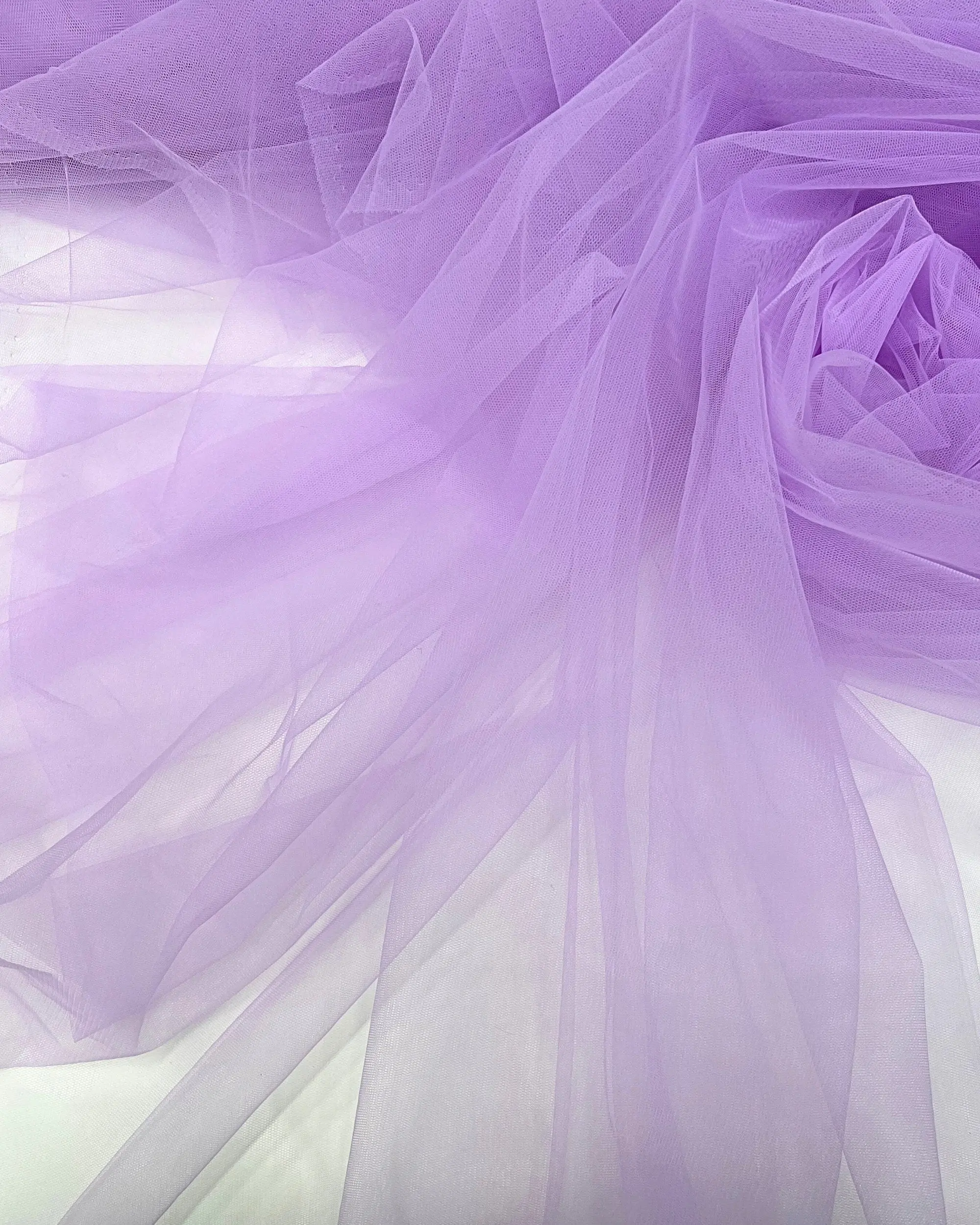 Lavender Stretch Netting Fabric