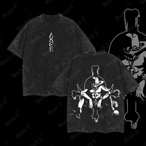 Portgas D. Ace Tee – One Piece Anime T-shirt Featuring Iconic Fire Design, High-Quality Cotton, Vibrant Graphic Print, Perfect for One Piece Fans, Casual Streetwear, Comfortable Fit for Men & Women