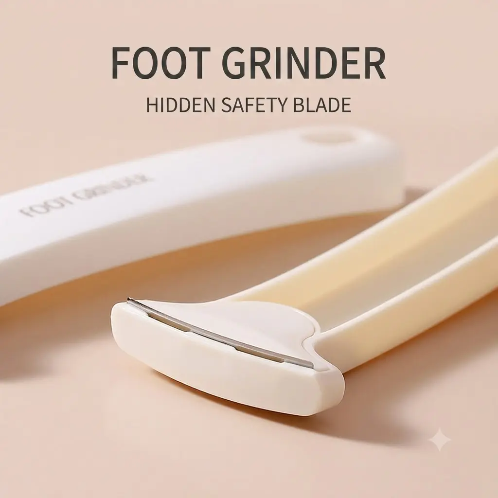 Foot Callus Remover, Gentle Dead Skin Remover Tool, Safe Foot Care Tool for Heels & Soles, Smooth Feet, No Harm to Skin, Home Pedicure Tool