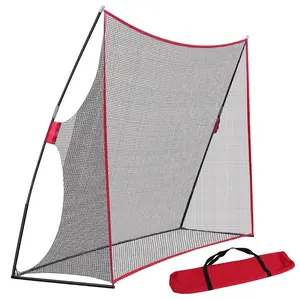 Answer E 10 x 7FT Portable Golf Practice Net Hitting Driving Training Aids w/ Carry Bag