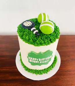 Tennis Themed Birthday Cake