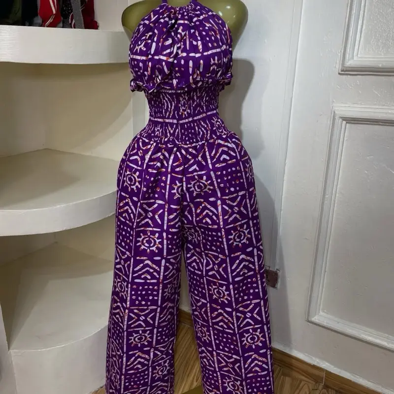 Jumpsuit in African print