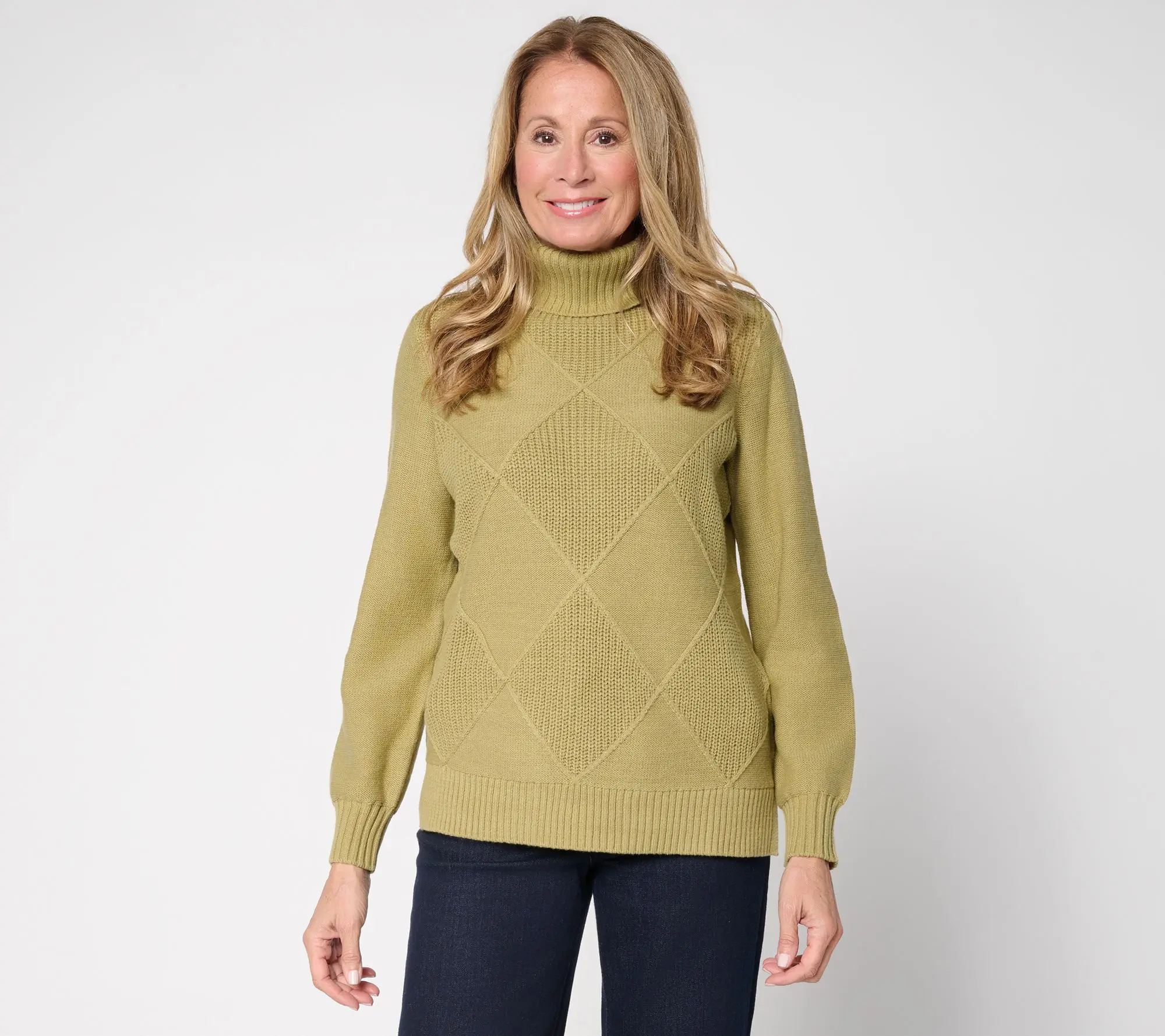 Belle by Kim Gravel Diamond Shaker & Jersey Sweater
