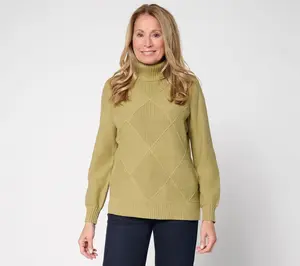 Belle by Kim Gravel Diamond Shaker & Jersey Sweater