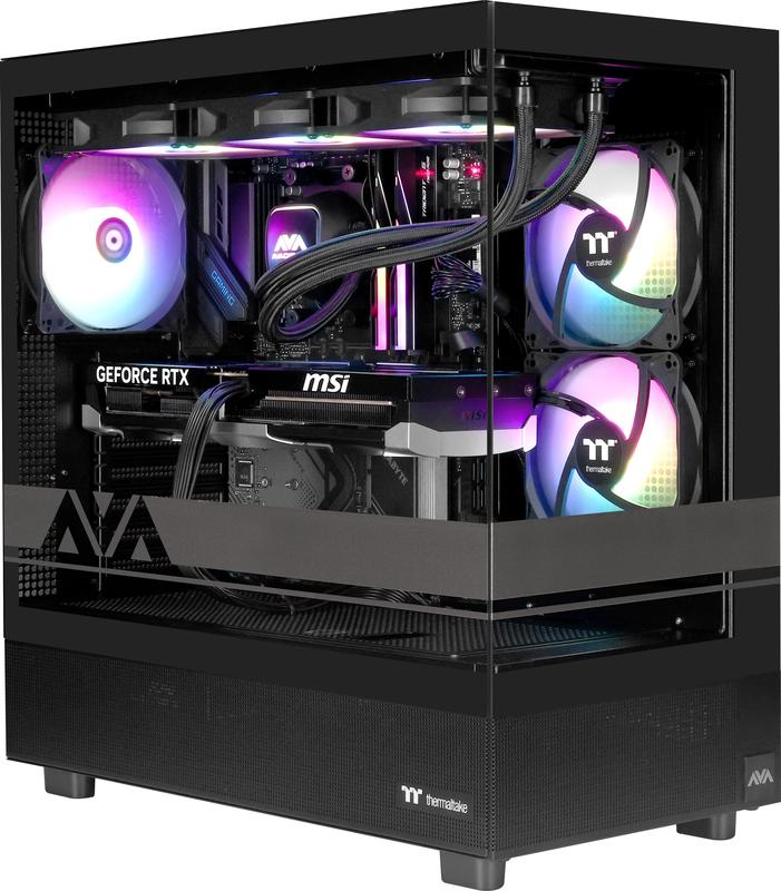 AVADirect Elite Prebuilt PC - Ryzen 9800X3D, RTX 5080, 48GB DDR5, 2TB M.2 Gen 4 SSD, Thermaltake View 270 Plus ARGB