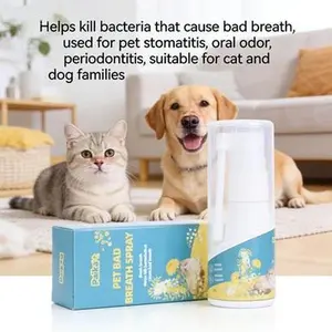Paika Pet Oral Spray 30ml - Natural Dental Care for Cats & Dogs, Relieves Stomatitis, Freshens Bad Breath, Reduces Tartar & Periodontitis