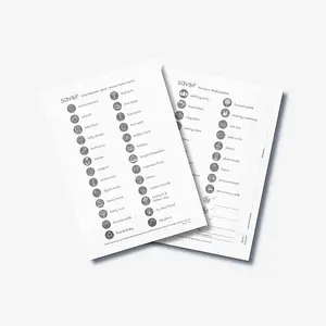 Label Packets | Perfect labels for all Savor Products - Labels for Important Documents and Baby and Wedding Keepsakes